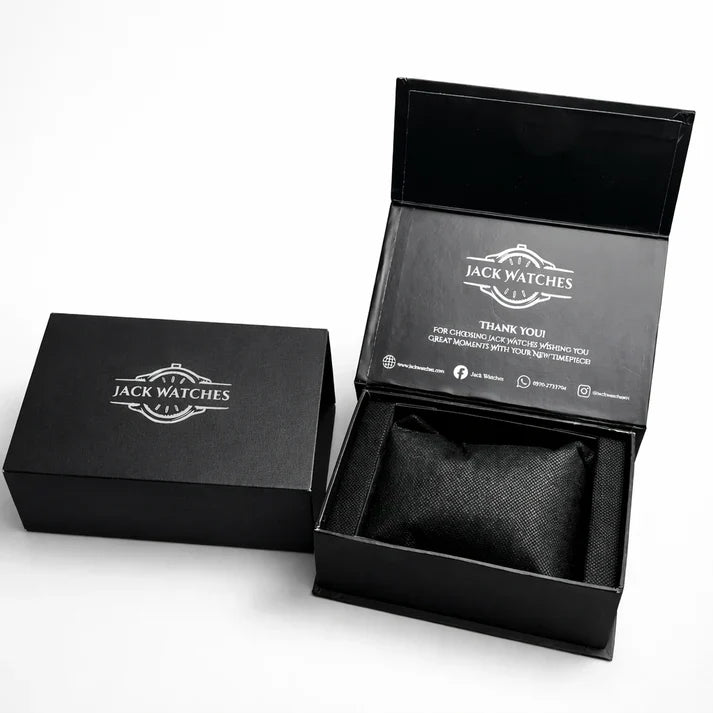 Patek Nautilus Quartz Watch - Black Dial